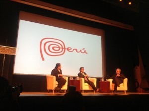 Gastón y Ferran Adria durante la presentación de Perú Sabe en Washington
